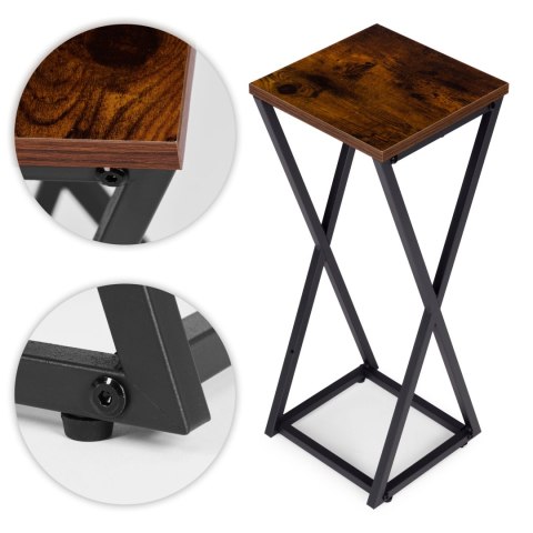 Kwietnik stojący stojak na kwiaty ozdoby geometryczny loft ModernHome