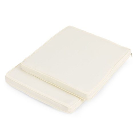 Zestaw mebli ogrodowych 2 fotele + stolik szkło hartowane brązowy MultiGarden