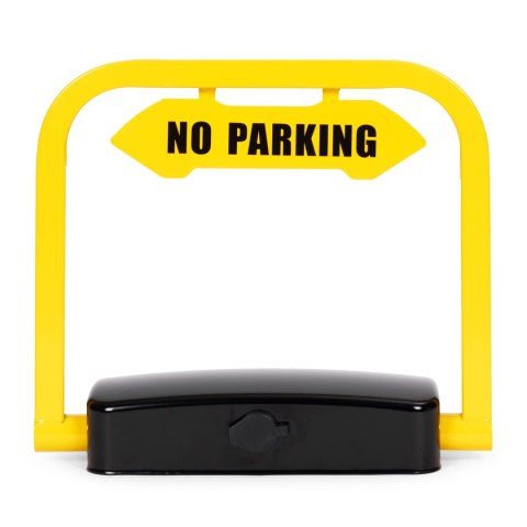 Blokada parkingowa składana zapora 35 cm na klucz zdalnie sterowana system alarmowy