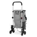 Wózek na zakupy składany torba 30 litrów potrójne koła kieszeń termiczna ModernHome