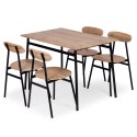 Zestaw mebli do jadalni kuchni stół + 4 krzesła OSLO ModernHome