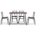 Zestaw mebli do jadalni kuchni stół + 4 krzesła PARIS ModernHome