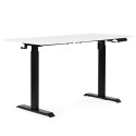 Biurko elektryczne regulowane 140x70 cm regulacja wysokości 76-121 cm ModernHome