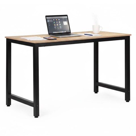 Biurko komputerowe szkolne stół 120x60 cm jasny dąb ModernHome