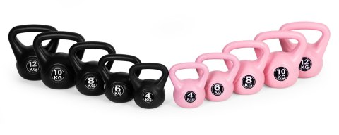 Kettlebell kettle 4 kg do ćwiczeń hantla kula odważnik obciążenie ciężar fitness ModernHome