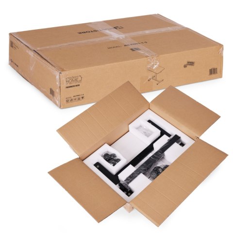 Mobilne biurko regulowane 70x48 cm stolik pod laptopa regulacja wysokości 71,5-112 cm ModernHome