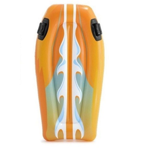Deska do pływania dmuchana z uchwytami dla dzieci INTEX 58165 ORANGE