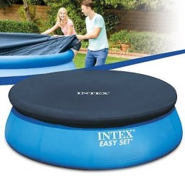 Pokrywa na basen 396 cm mata plandeka INTEX 28026