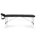 Aluminiowy stół do masażu i rehabilitacji 3-segmentowy składany w walizkę + torba ModernHome