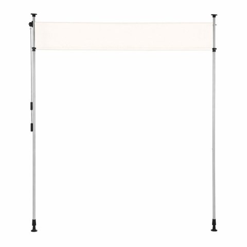 Markiza zaciskowa rozporowa roleta zwijana na korbkę regulacja wysokości beżowa MultiGarden