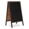 Potykacz stojak reklamowy 83x50 cm dwustronna tablica kredowa ModernHome