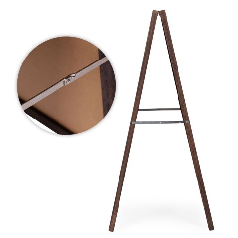 Potykacz stojak reklamowy 83x50 cm dwustronna tablica kredowa ModernHome