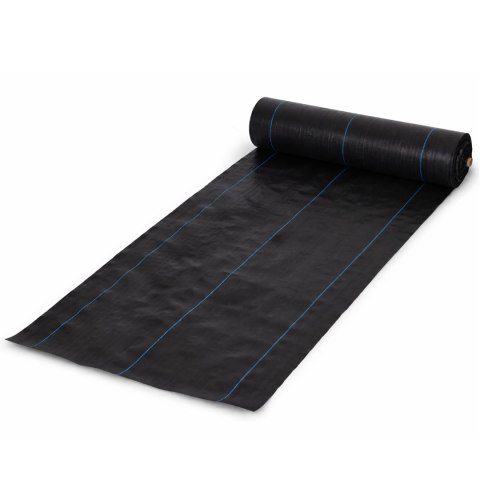 Agrowłóknina czarna agrotkanina UV 135g mata antychwastowa 3,2x50m kołki MulltiGarden