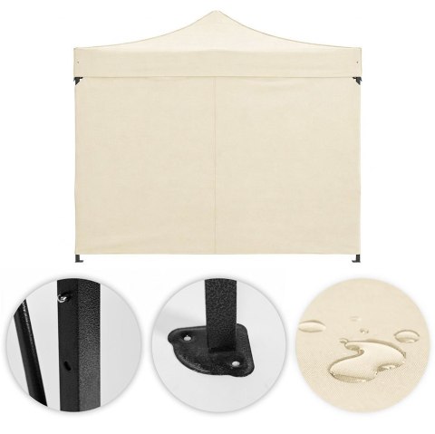 Pawilon ogrodowy eventowy automatyczny samorozkładalny namiot 3x3 m beżowy MultiGarden