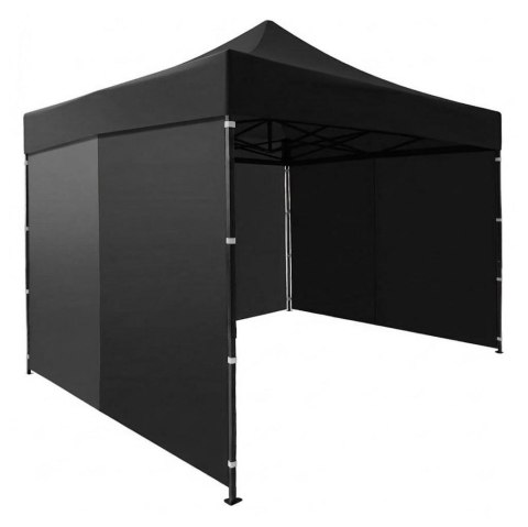 Pawilon ogrodowy eventowy automatyczny samorozkładalny namiot 3x3 m czarny MultiGarden