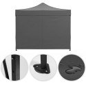 Pawilon ogrodowy eventowy automatyczny samorozkładalny namiot 3x3 m szary MultiGarden