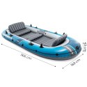 Ponton dmuchany Excursion 5 5-osobowy pompka 2 wiosła torba INTEX 66325