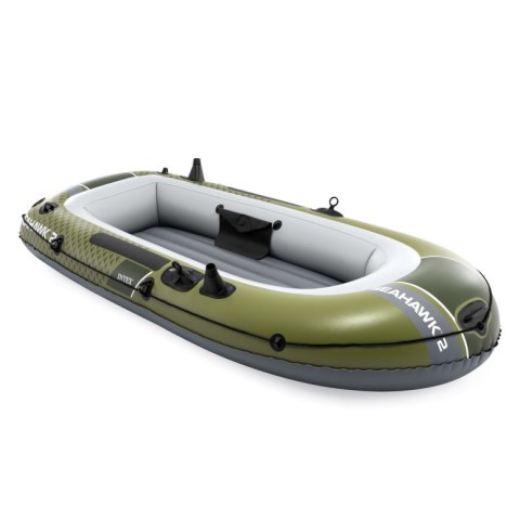 Ponton dmuchany Seahawk 2 2-osobowy pompka 2 wiosła INTEX 66332