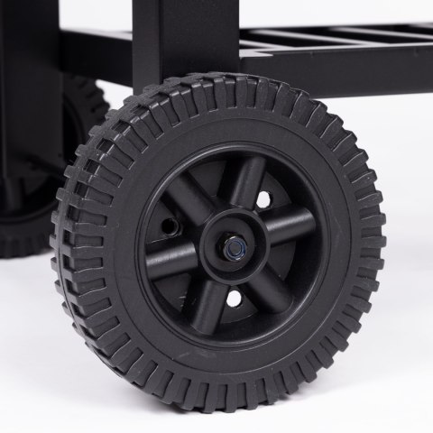 Grill węglowy ogrodowy z pokrywą regulacja rusztu termometr popielnik MultiGarden