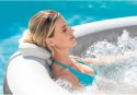 Nadmuchiwane SPA kwadratowe basen z hydromasażem 6 os. 196x71 cm akcesoria premium INTEX 28452