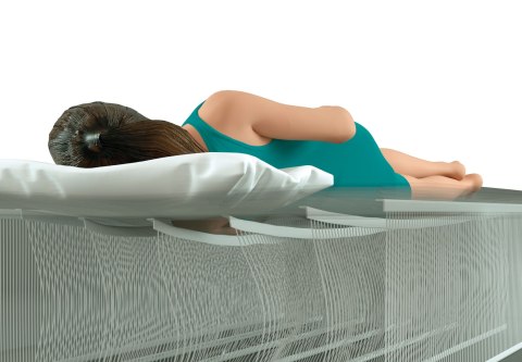 Materac dmuchany 191x137 cm dwuosobowy z pompką łóżko welur INTEX 64148ND