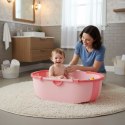 Wanienka dla dzieci wanna turystyczna składana odpływ różowa ECOTOYS